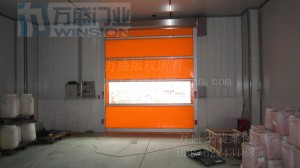武汉加多宝饮料有限公司快速卷门安装案例
