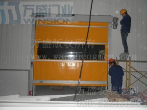 农夫山泉（建德）新安江饮料有限公司快速门安装案例