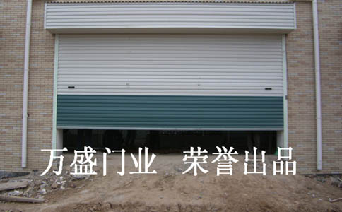万盛无声快速卷帘门图片1